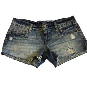 American Eagle Cutoff Denim Jean Shorts Size 4